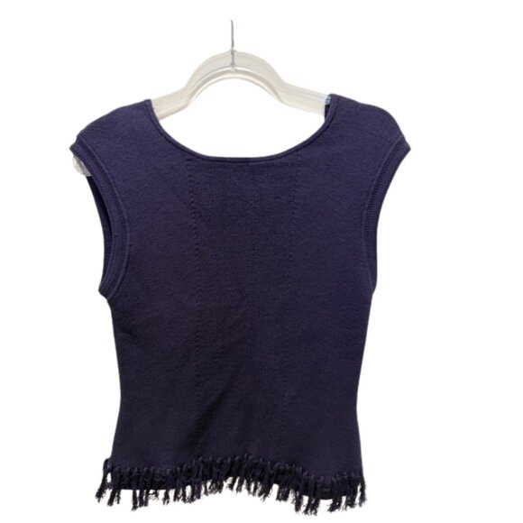 Lilly Pulitzer Navy Sweater Women’s M Cashmere Blend NWT - Picture 1 of 9